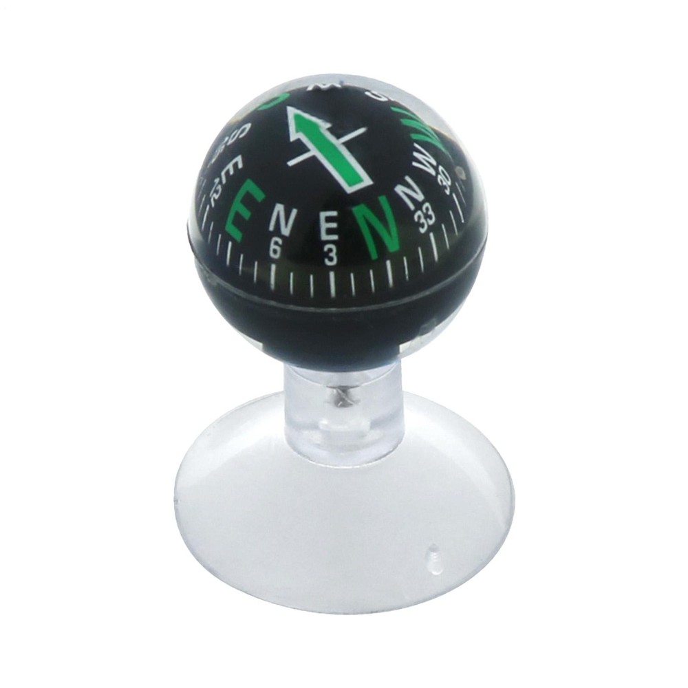 Waterproof Vehicle Navigation Ball Car Compass Ball with Suction Cup Base