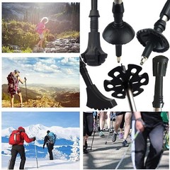 Walking Poles Rubber Buffer Alpine Pole Replacement Feet Hiking Poles Trekking Poles…