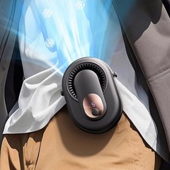 5 Speed Portable Fan Featuring LCD Display and 3500mAh Battery for Use Anywhere