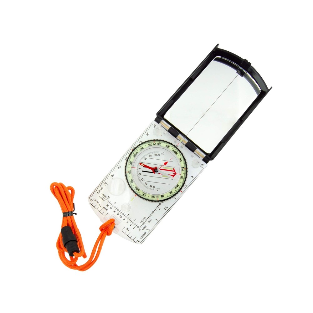 Sun Company ProSight Sighting Map Compass with Adjustable Declination – Light…