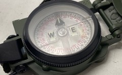 Cammenga 3H Lensatic Compass Tritium Military Issue US GI With Pouch OD Green