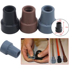 1PC For Walking Stick Cane Crutch Rubber Mat Heavy Duty Ferrule End Bottom 19mm