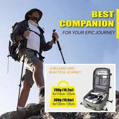 Trekking Poles – Lightweight, Collapsible Hiking Poles for Backpacking Gear, …