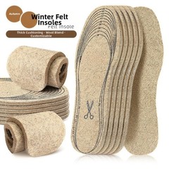 Outdoor Activities Winter Insoles Pressure Relief Shock-absorbing Layer