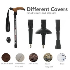 Ultralight Collapsible Aluminum Alloy Quick Lock Trekking Pole Anti-Shock