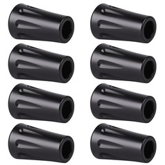 8Pcs Walking Stick Tips, Trekking Pole Tip, Walking Cane Tips Replacement Rubber