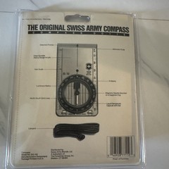 Vtg Swiss Army Compass Ltd DO-110 Baseplate Compass Sealed New Old Stock NOS