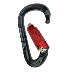 Heavy Duty 25kn Carabiner Twist Gate Auto Locking Aluminum D Ring Climbing