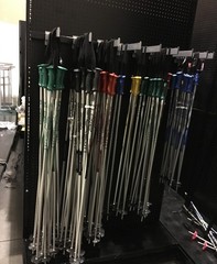 Used Ski Poles (See Description) Trekking Poles 90-140CM 36”-54” Hiking Walking