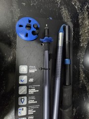 NEW Black Diamond Distance Z Trekking Poles, Pewter, 100 cm. 2 trekking poles