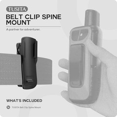 Belt Clip Spine Mount Compatible with Garmin Handhelds – GPS System