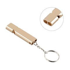 Small but Mighty 120dB Aluminium Alloy SOS Whistle for Outdoor Adventures
