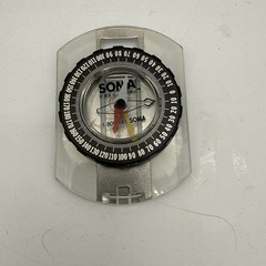 SOMA 1-800-441 Orienteering Compass Navigation Hiking Map Reading Tool