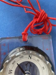 NEW VINTAGE Ruler COMPASS SUN WATCH /magnifying Glass NICE LOOK