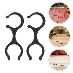 40 Pcs Trekking Pole Fastener Plastic Pole Clips Walking Stick Clamp Holder