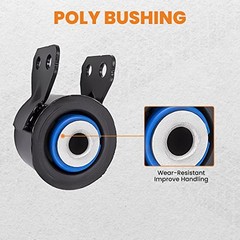 2Pc K201187 Front Lower Forward Control Arm Bushing for Chevy Traverse 2009