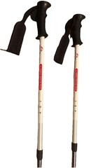 Trekking Poles High Gear 110-135CM All Terrain White