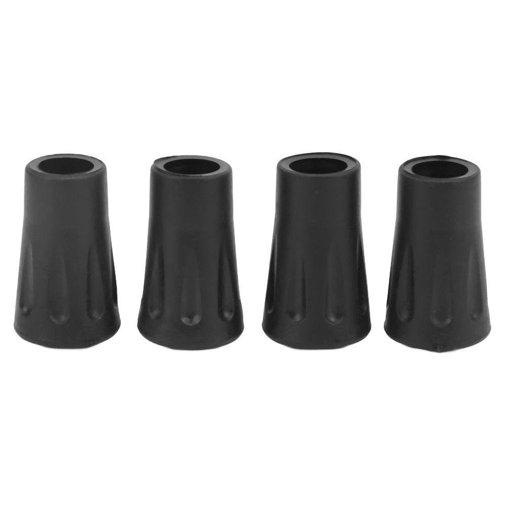 Walking Stick Tips, 4pcs Rubber Hiking Pole Tips, 12mm / 0.5in Inner Diameter…