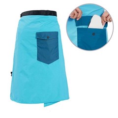 Nylon UltraLight Rain Skirt Waterproof and Lightweight for Outdoor Enthusiasts