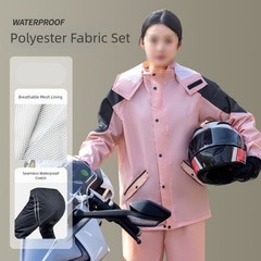 Safety Gear Outdoor Adventure Motorcycle Gear Riding Apparel PU Coated Material