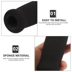 3pcs Elderly Chair Handle Grips Nonslip for Walking Cane Handle Wraps
