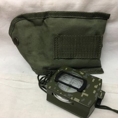 Military Style Compass w/ Belt Pouch