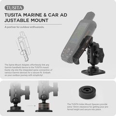 Marine & Car Adjustable Mount Compatible with Garmin Handheld – GPS System