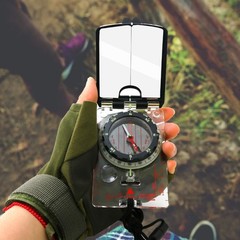 Sighting Mirror Compasses Orienteering Map Compasses for Map Reading &
