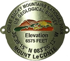 Great Smoky Mountains Hiking Stick Medallions – Multiple Designs Available