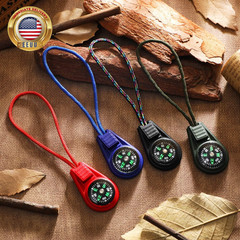 Multi-Color Mini Survival Compass Outdoor Camping Hiking Pocket Compass Liquid F