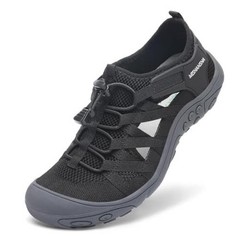 Women’s Hiking Sandals Closed Toe, Lightweight Breathable Water 9 Black