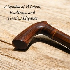 Wooden Walking Cane – Handcrafted in Central America, Luxury Laurel Wood