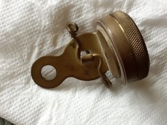 Vintage West German Pin-On Belt Field Compass