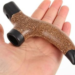 Walking Stick Handle Replacements, Wooden Cane Adapter Attachment for Trekking