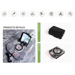 Sighting Mirror Compasses Orienteering Map Compasses for Map Reading