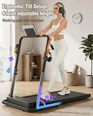 Walking Pad Handle Bar Attachment Only, Compatible with Walking Pads 22.4″ Wide,