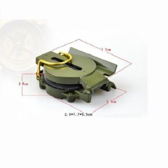 Pocket Outdoor Military Army Hiking Camping Lens Survival Lensatic Mini Compass