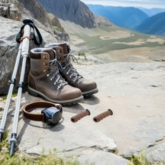 5 Pcs Hiking Stick Hand Grip Anti Slip Walking Cane Handle Pole Cork
