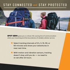 Spot Gen 4 Satellite GPS Messenger | Handheld Portable GPS Messenger for Hiki…