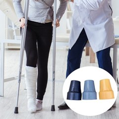 Walking Crutch Cane Bottom Pad Cover Nonslip Foot Cover Easy to Install