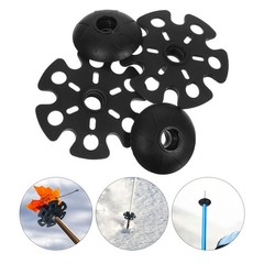 Hiking Pole Mud Holder Snow Trekking Rubber Tips Replacement Foot Cover