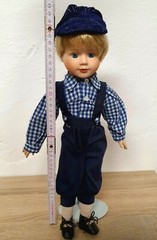 Artist doll porcelain doll 41 cm young rare vintage