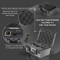 Heavy Duty Storage Case for Garmin Xero C1 Pro Chronograph, Hard Shell Carrying