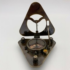 Solid Brass Captain’s Nautical Sundial Compass