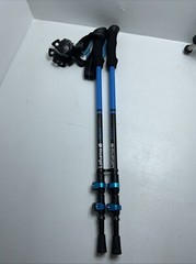 Carbon Fiber Trekking Poles – Collapsible Telescopic Walking Stick 2 Piece Set