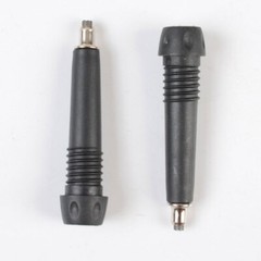 4pcs Replacement Rubber Tips Set Tungsten Rod Tip for Trekking Poles Heavy Duty