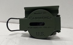 Cammenga 3H Lensatic Compass Tritium Military Issue US GI With Pouch OD Green