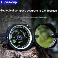 Professional Orienteering Compass High Accuracy Transit Compass Clinometer New