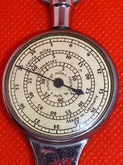Vintage Hoffritz Inches to Miles Curvimeter Measuring Drafting Tool Germany