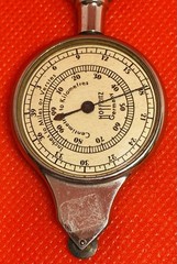 Vintage Hoffritz Inches to Miles Curvimeter Measuring Drafting Tool Germany